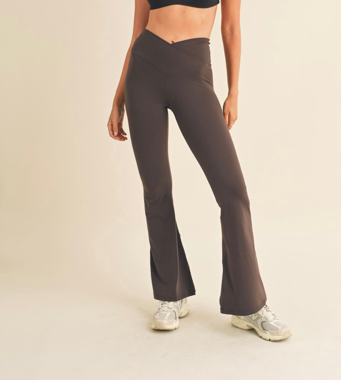 Cross Over High Waist Leggings