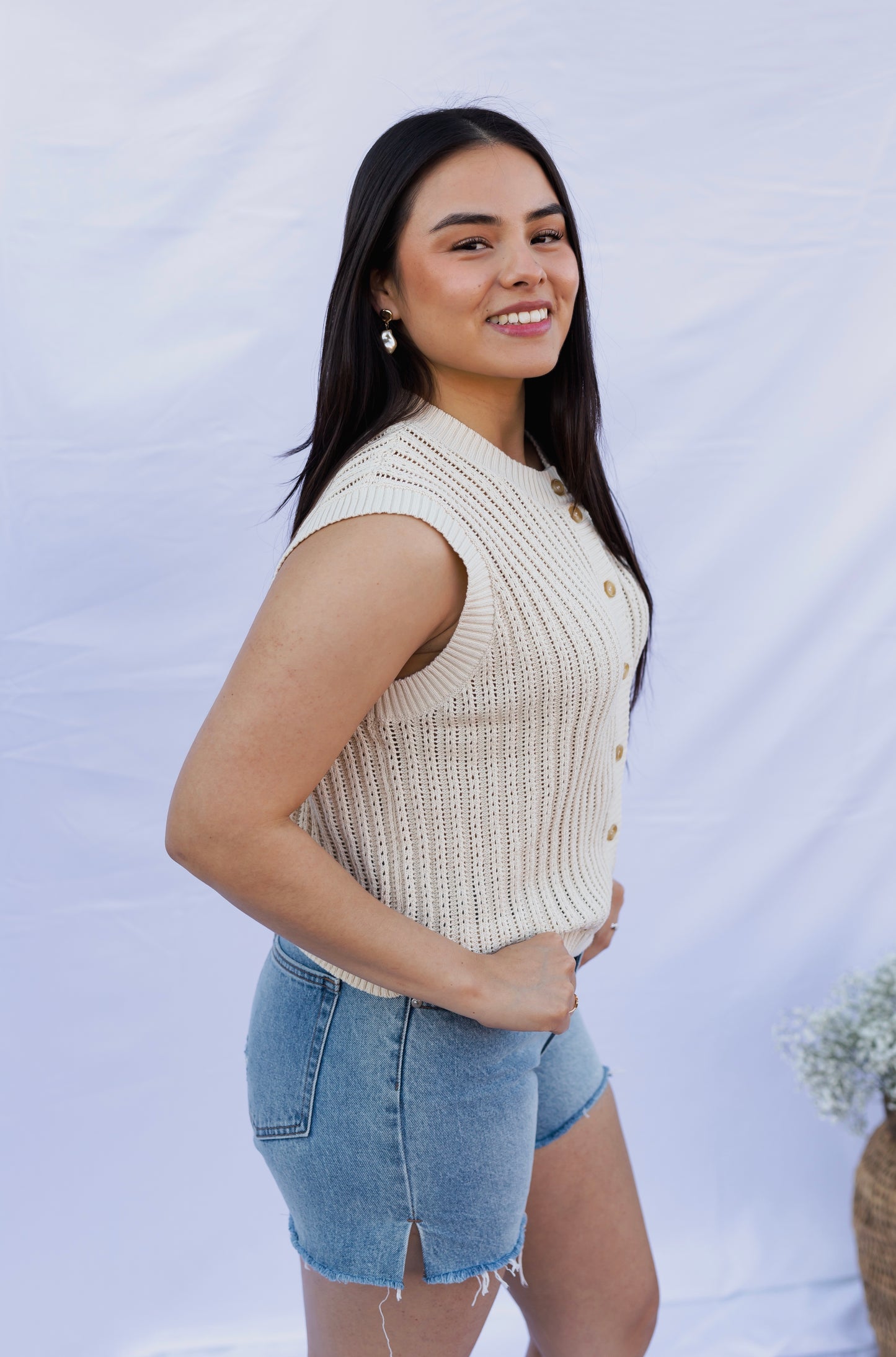 Chloe - Crochet Vest