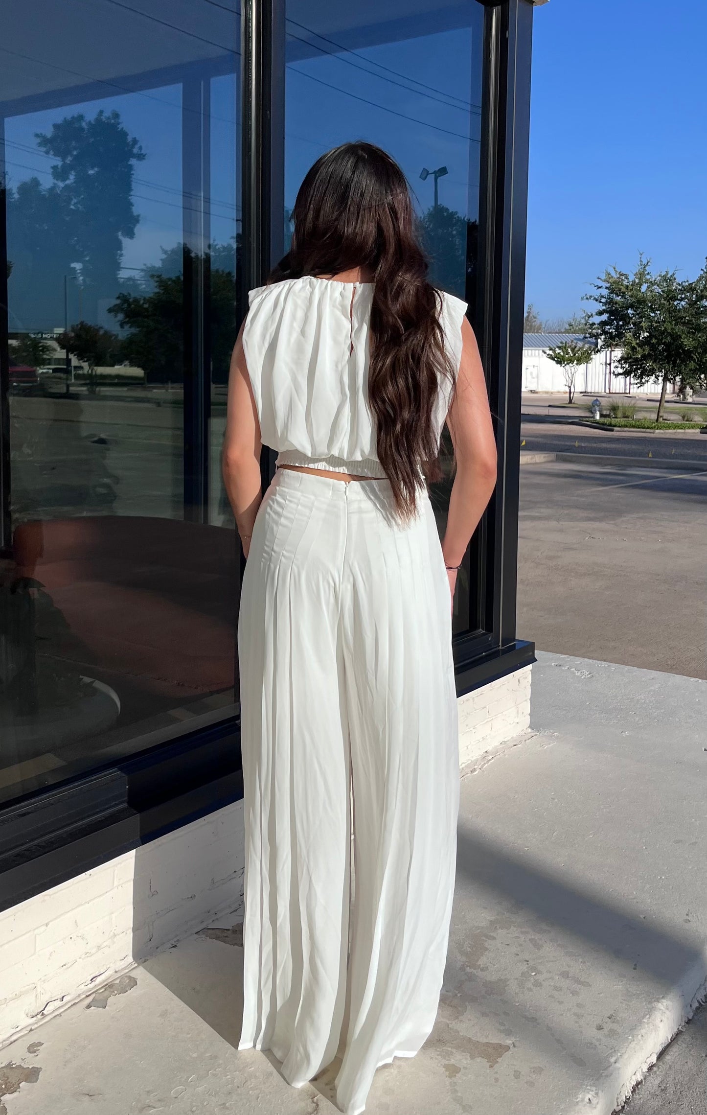 Love In Motion - Pleated Wide Leg Pants
