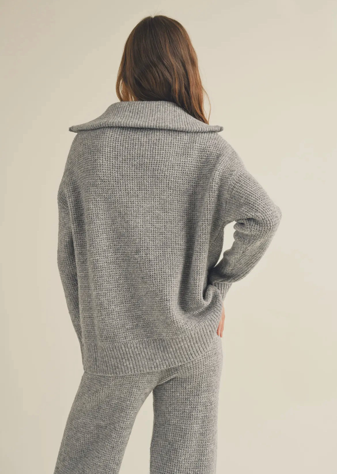 Oh So Cozy Half Zip Sweater