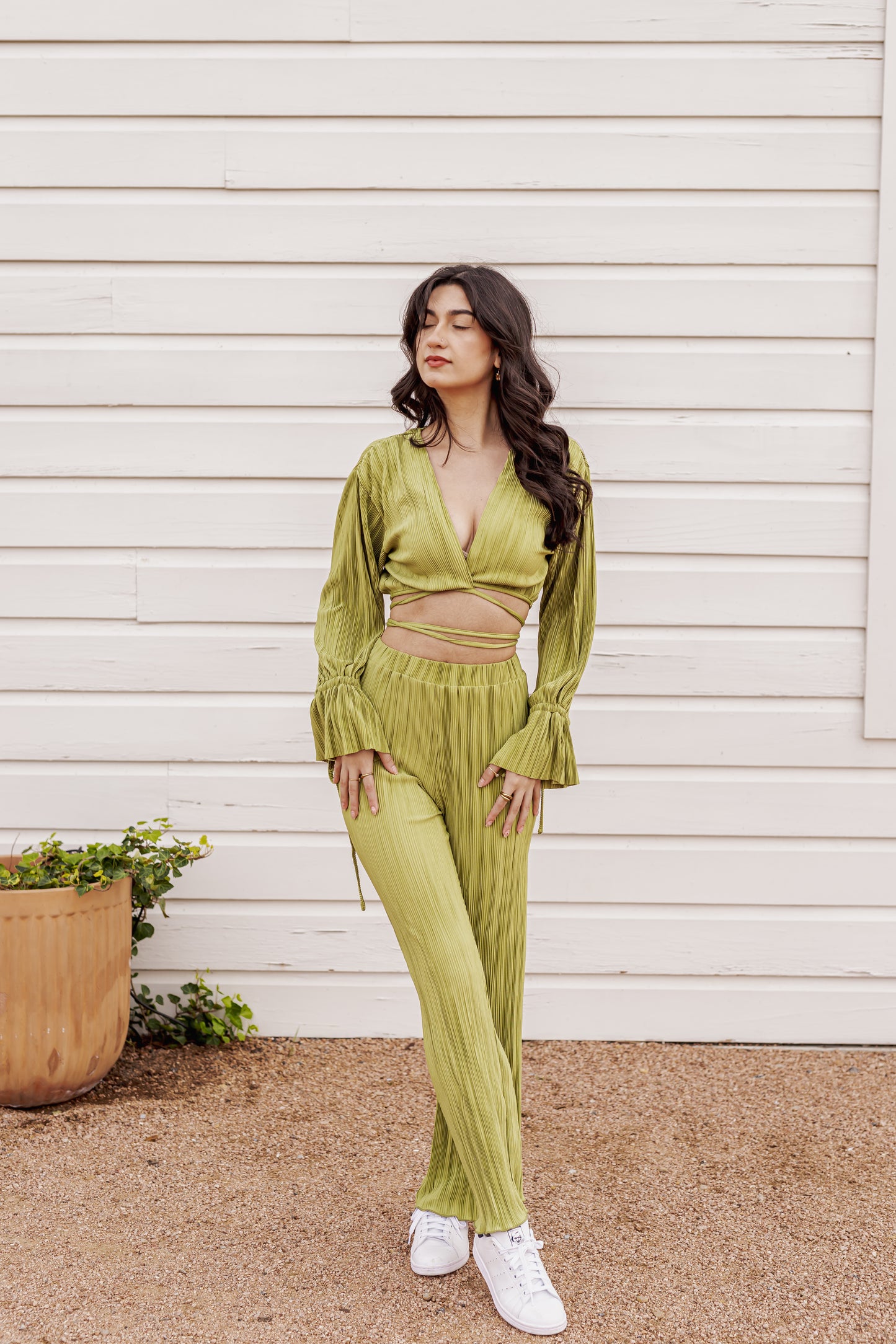 Ella - Pleated Set