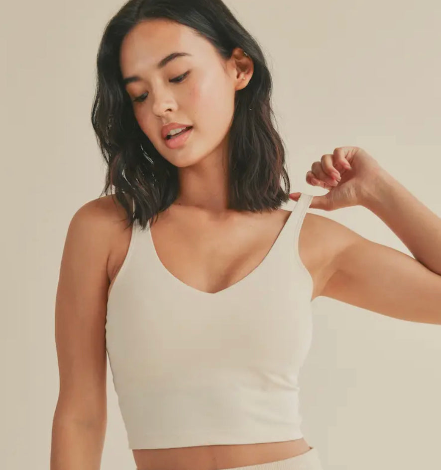 Aligned Movement Cropped Tank Top