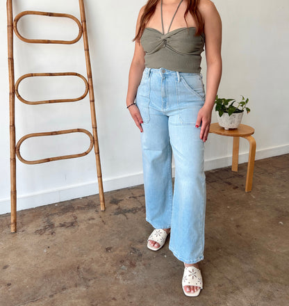 Mara - Wide Leg Denim Jeans
