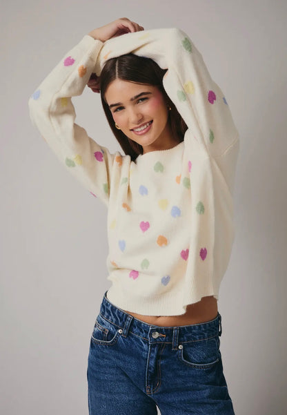 Sweet Heart  Sweater
