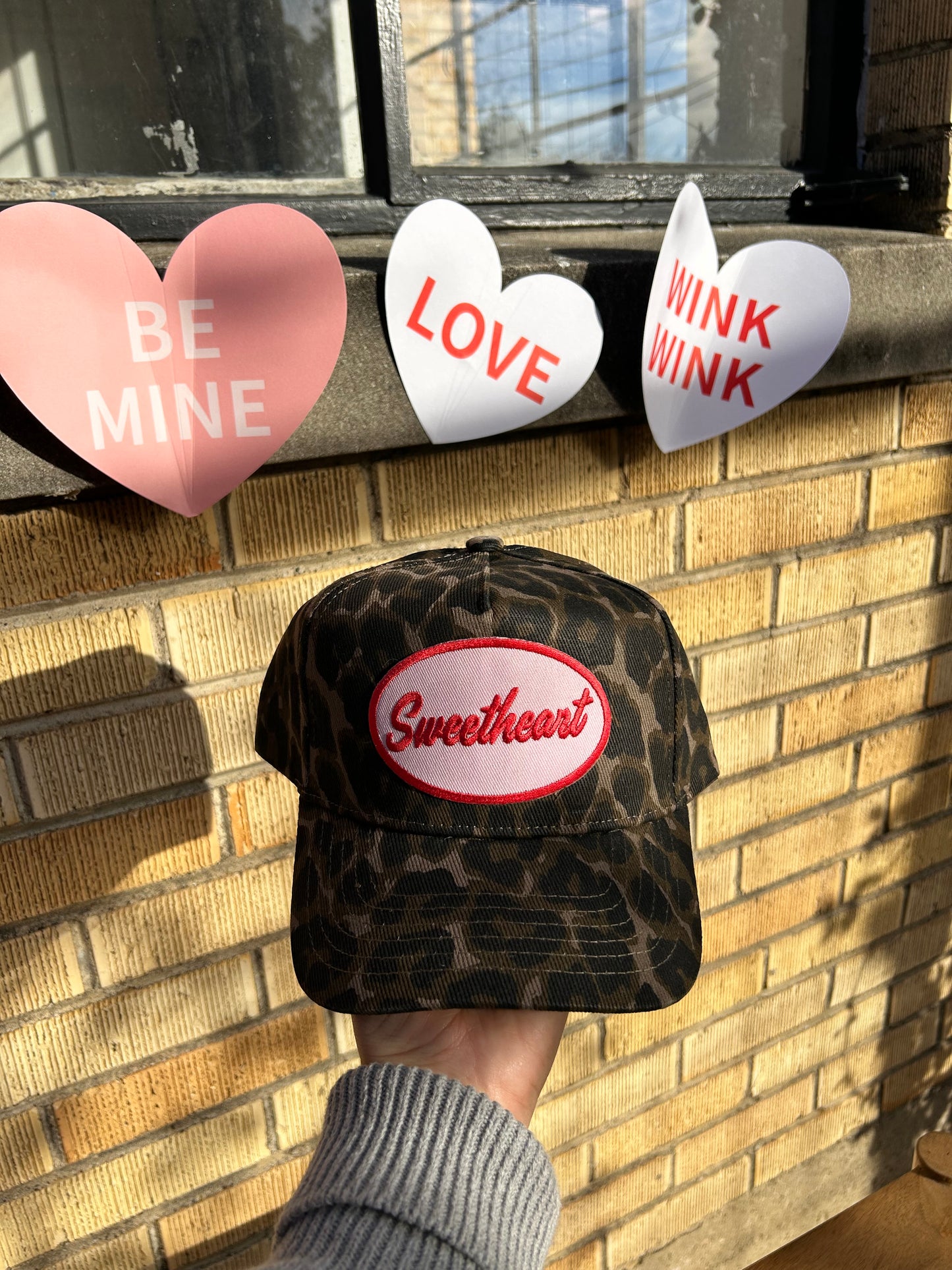 Sweetheart - Leopard Trucker Hat
