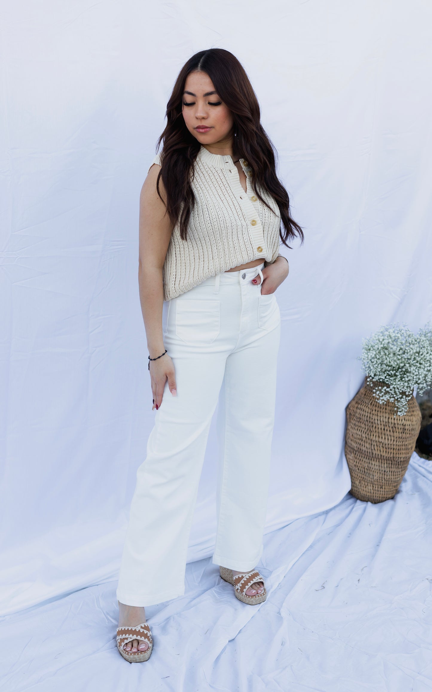 Chloe - Crochet Vest
