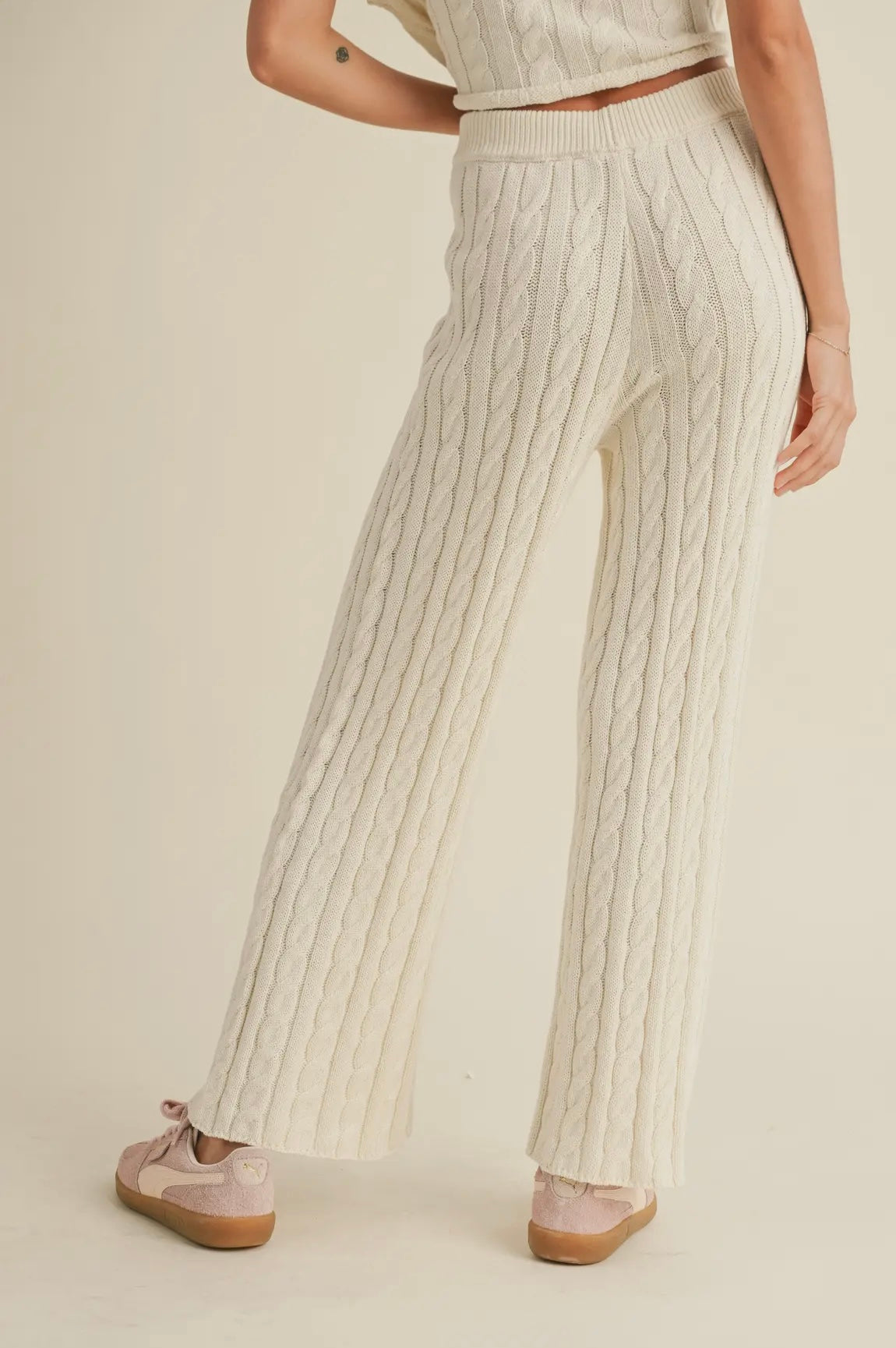 Winter Wonderland - Cable Knit Bottoms