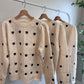 Classic Love - Embroidered Heart Sweater