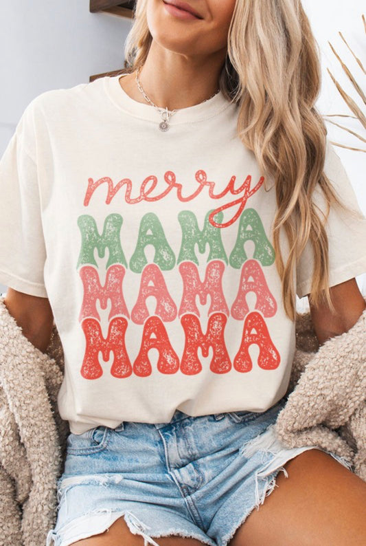 Merry Mama Christmas Tee