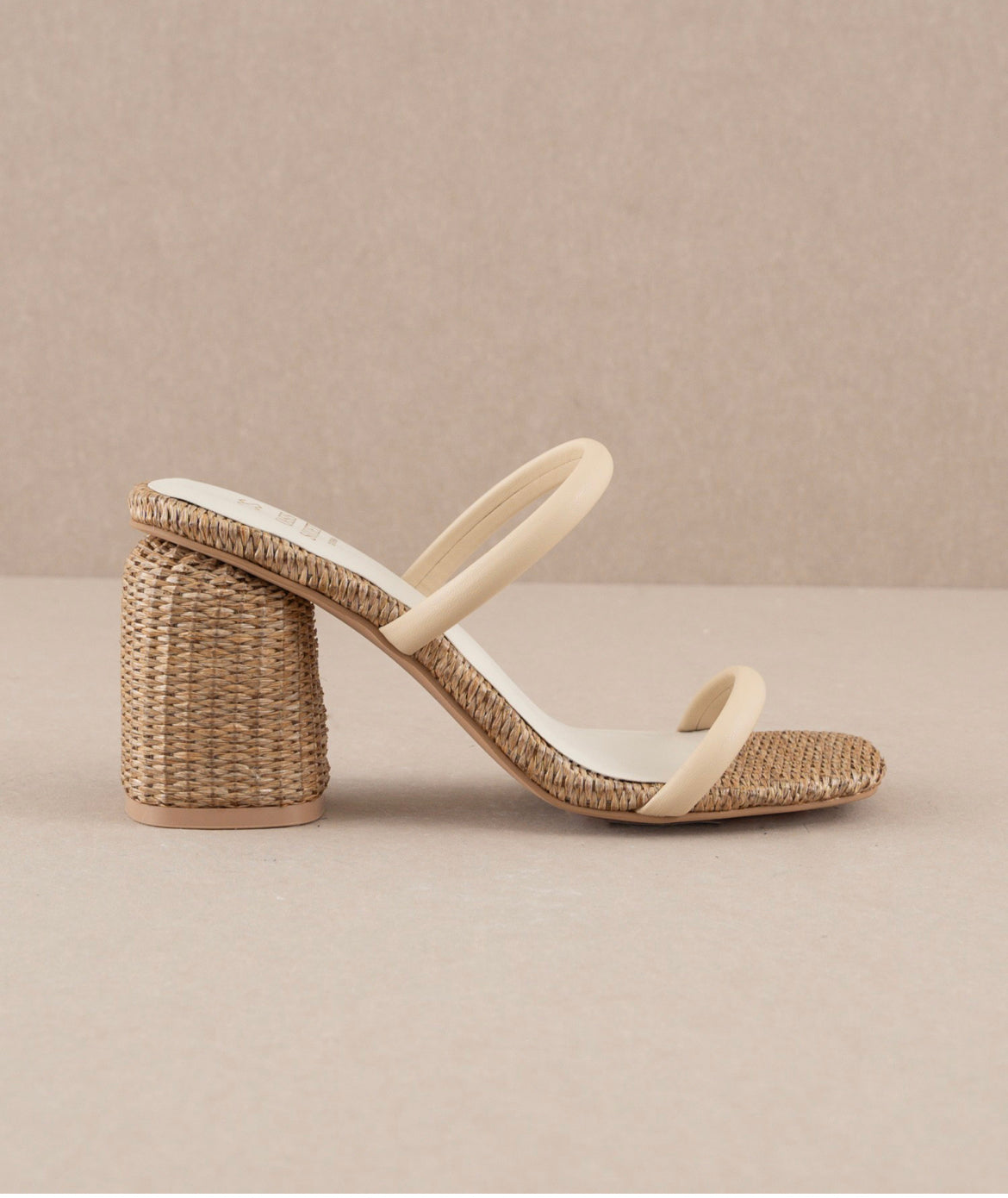 Margaret - Rattan Heels