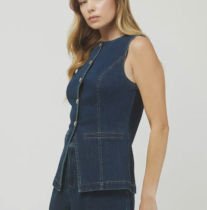 Evette - Denim Vest
