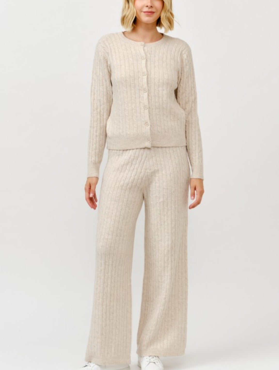 Rowan - Cardigan Cable Knit Set