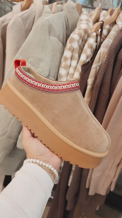 Fall Platform Slip On