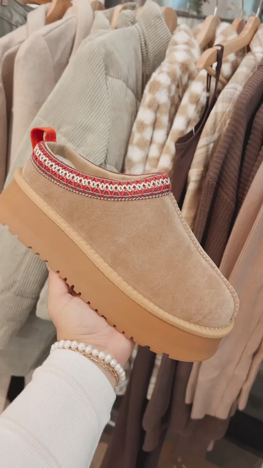 Fall Platform Slip On
